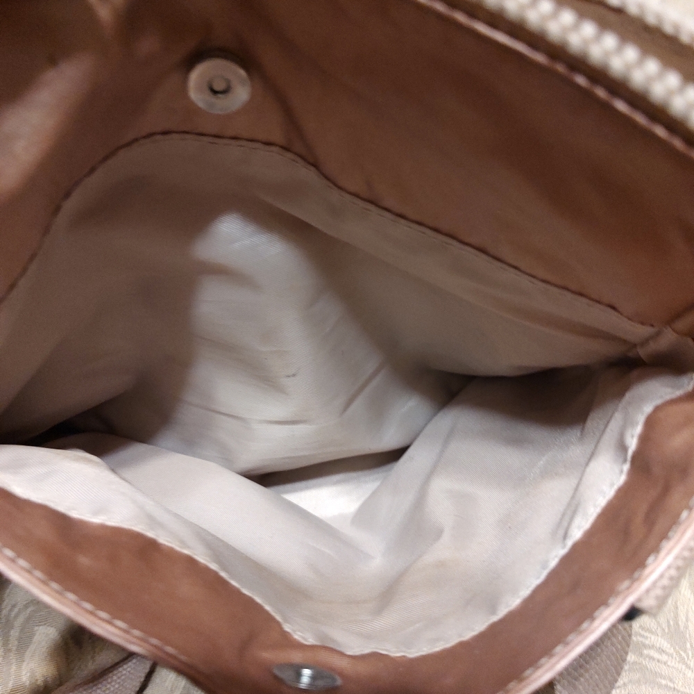 🩷👛🩷(Reduced) Shimmering Kipling Frosted Iridescent Blush Pink Utility Handbag - Picture 4 of 15